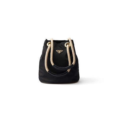 PRADA MARINER RE-NYLON SMALL BUCKET BAG 1BE082 (28*23.5*16.8cm)